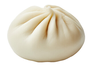 chinese steam bun isolated on white background
