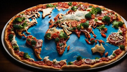 World Map of Pizza 