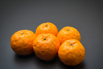 ビタミンCがたっぷりの新鮮なポンカン