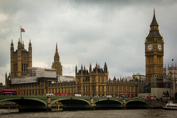 Fototapeta na wymiar Big Ben @ London, United Kingdom
