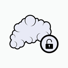 Open Mind Icon. Intelligence, Thinking Symbol - Vector.  