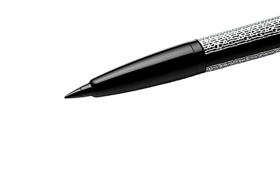 Black Sharpie on a White or Clear Surface PNG Transparent Background - Powered by Adobe