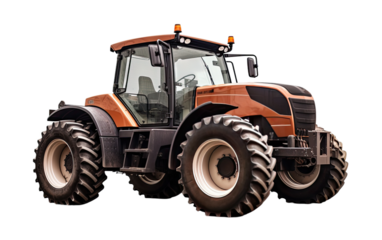 Heavy loader machinery on a White or Clear Surface PNG Transparent Background