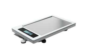 Medical Scale on a White or Clear Surface PNG Transparent Background