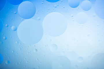 Light Blue Oil Drop Background