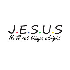 Jesus Typography/text design 