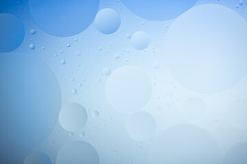 Light Blue Oil Drop Background