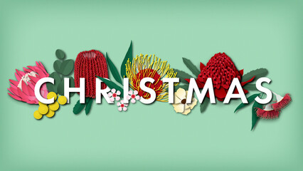 Christmas typography 1920x1080 © Emily