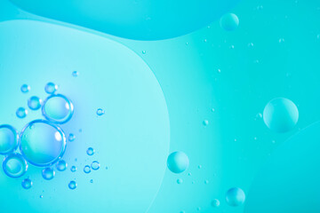 Light Blue Oil Drop Background