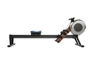 rowing machine on a White or Clear Surface PNG Transparent Background