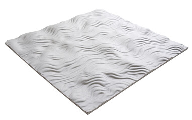 Snow Melt Mats on a White or Clear Surface PNG Transparent Background