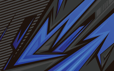 Obraz premium abstract blue background with lines