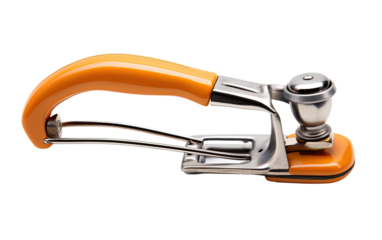 vegetable peeler with ergonomic handle on a White or Clear Surface PNG Transparent Background