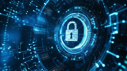 Futuristic Security: Signs and the Lock Symbol