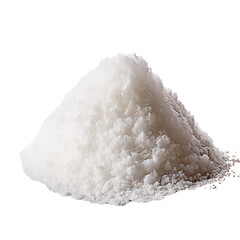 Photo pile of sugar on isolated transparent background