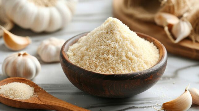 garlic powder in a bowl