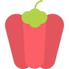 Fototapeta premium Bell Pepper Icon