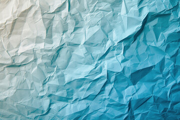 Large Piece of Paper on Blue and White Background