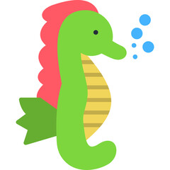 Obraz premium Sea Horse Icon