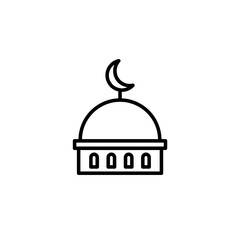 Mosque icon, logo, shape, symbol, arts, design, icon