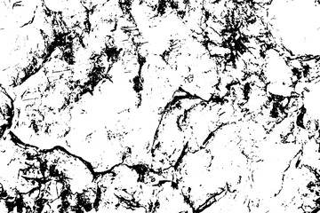 Vector abstract texture stone overlay creat grunge effect on white background.