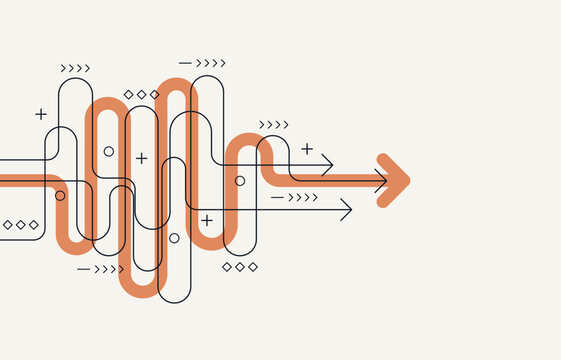Abstract arrow direction. Technology background. High speed. Hi-tech