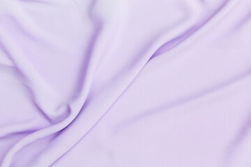 Waving purple fabric texture background, blank purple fabric pattern background