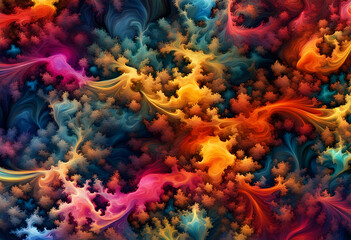Color Splash series. Background design