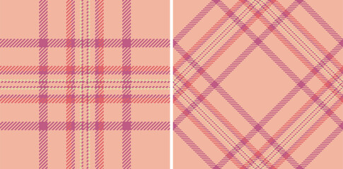 Textile tartan fabric of vector pattern background with a texture seamless check plaid.