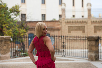 person walking on the street