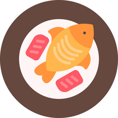 Fried Fish Icon