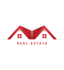 Home logo design template modern.