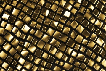 Luxurious Gold Weave Texture Background