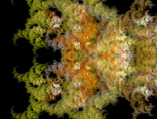 Imaginatory fractal abstract background Image