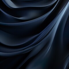 Obraz premium blue silk fabric wavy texture background
