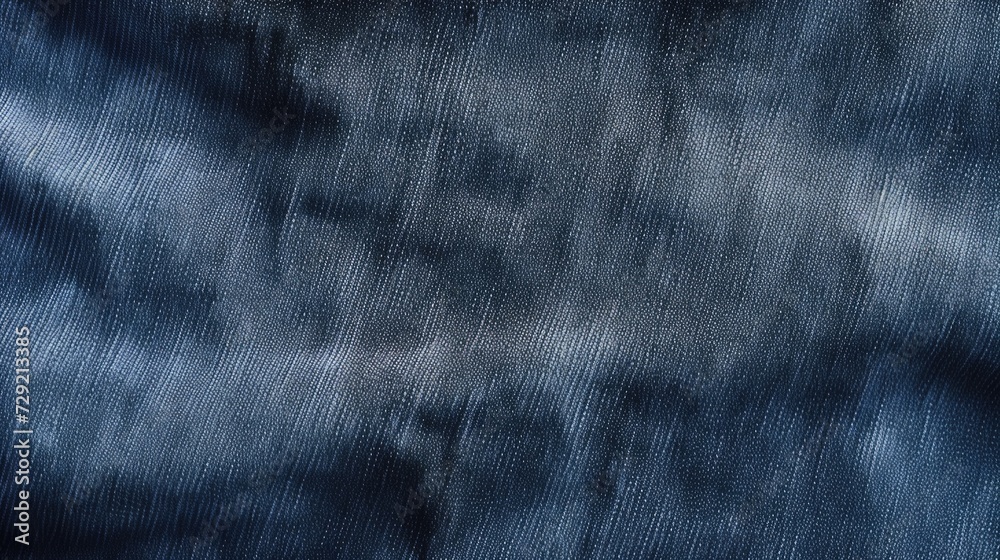 Poster a detailed close-up of a pair of blue jeans. versatile and timeless, this image can be used in fashi