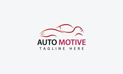 Obraz premium Automotive Logo design vector template