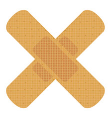 medical plaster for sealing the wounds stock vector illustration