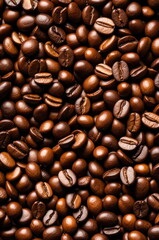 Fototapeta premium Close-up of Roasted Coffee Beans
