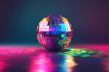 Disco Ball on Floor