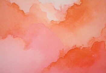 Soft blush color paint over a white background