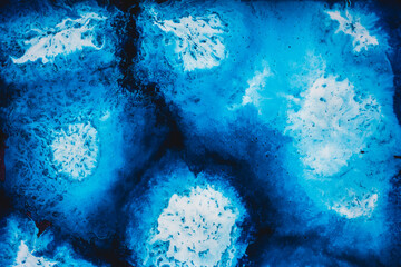 Abstract blue and white water-inspired background