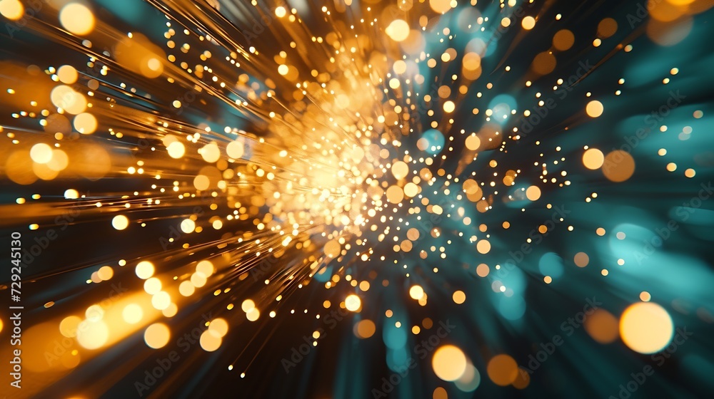 Aufkleber Digital transformation concept. High speed. Agile development. : Generative AI