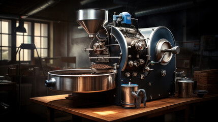 Coffee Bean Roaster Machine.