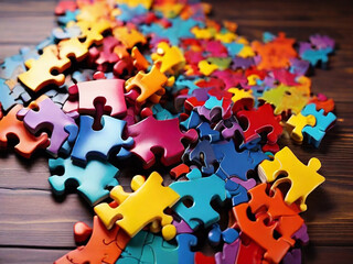 puzzle Ai image.