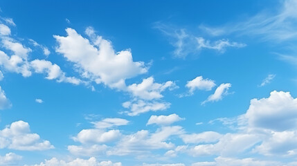 Naklejka na ściany i meble Background blue sky