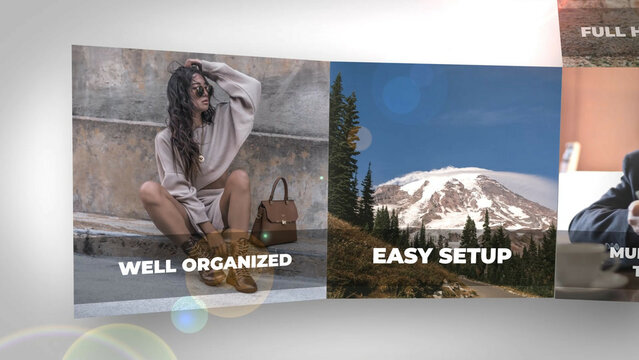 Flip Square Slideshow