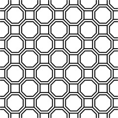 Obraz premium Vector Geometric Seamless Patterns Collection