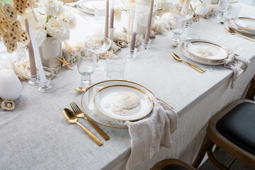 Boho wedding table set