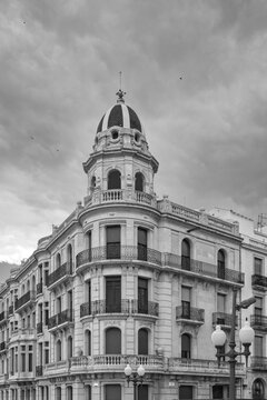 a building with a clock tower on top of it